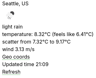 Open weather map block